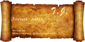 Tornai Judit névjegykártya